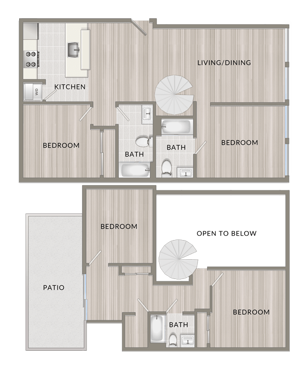 Suite A Floorplan